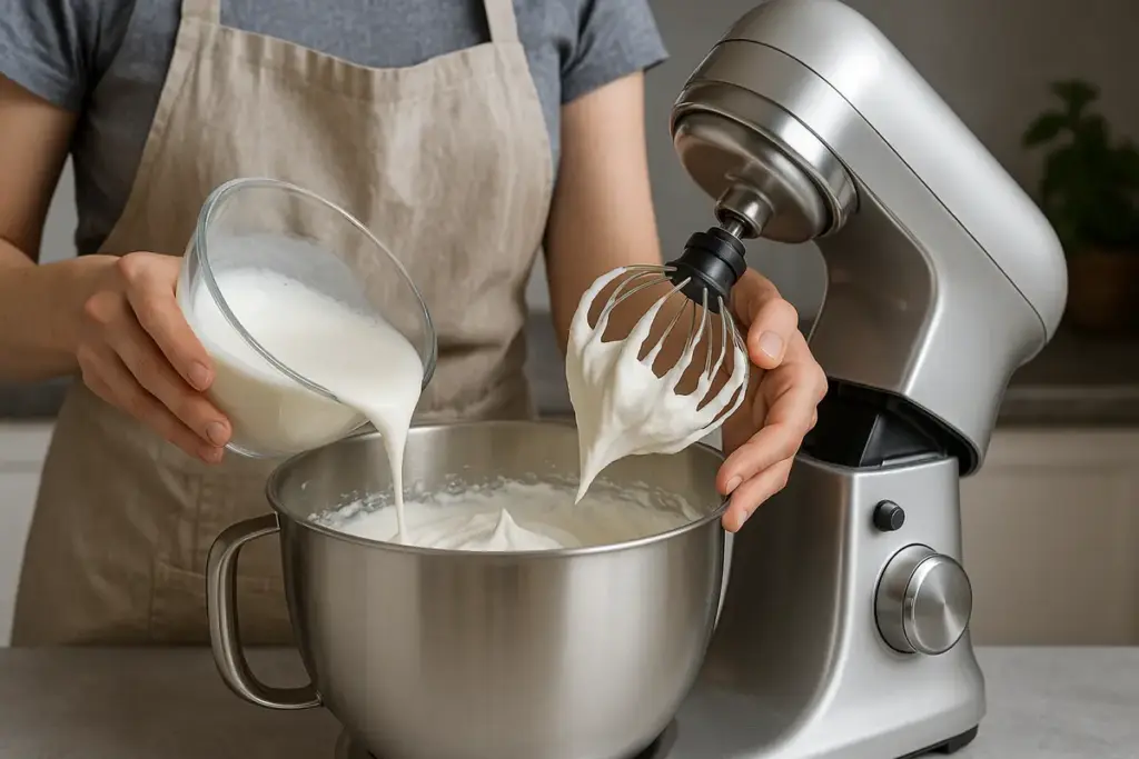 Come montare la panna perfettamente? Il trucco che assicura leggerezza e stabilità