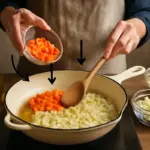 Come si usa la tecnica del soffritto? La sequenza di aggiunta degli ingredienti fa la differenza