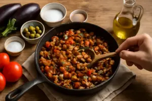 Ricetta della caponata siciliana originale: piccoli accorgimenti per una consistenza perfetta