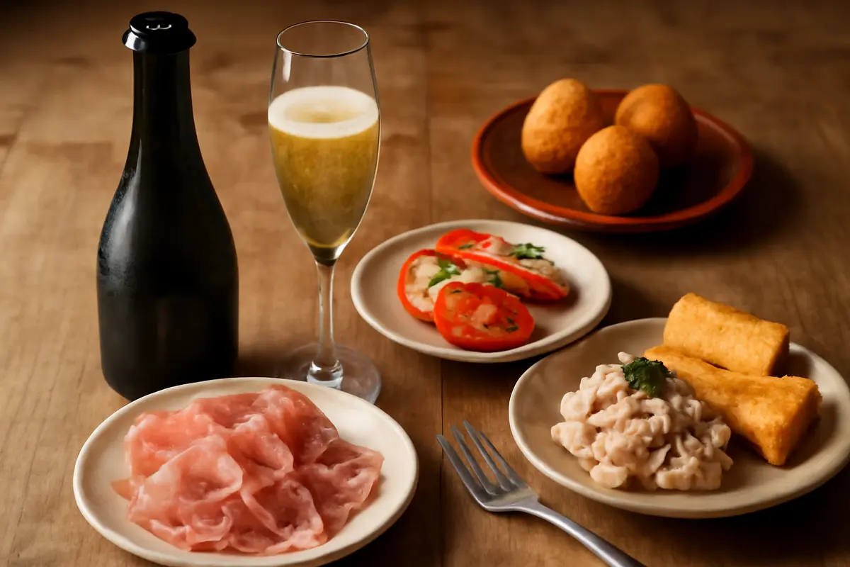 Bollicine italiane per antipasti regionali: il trucco che valorizza anche i sapori più delicati