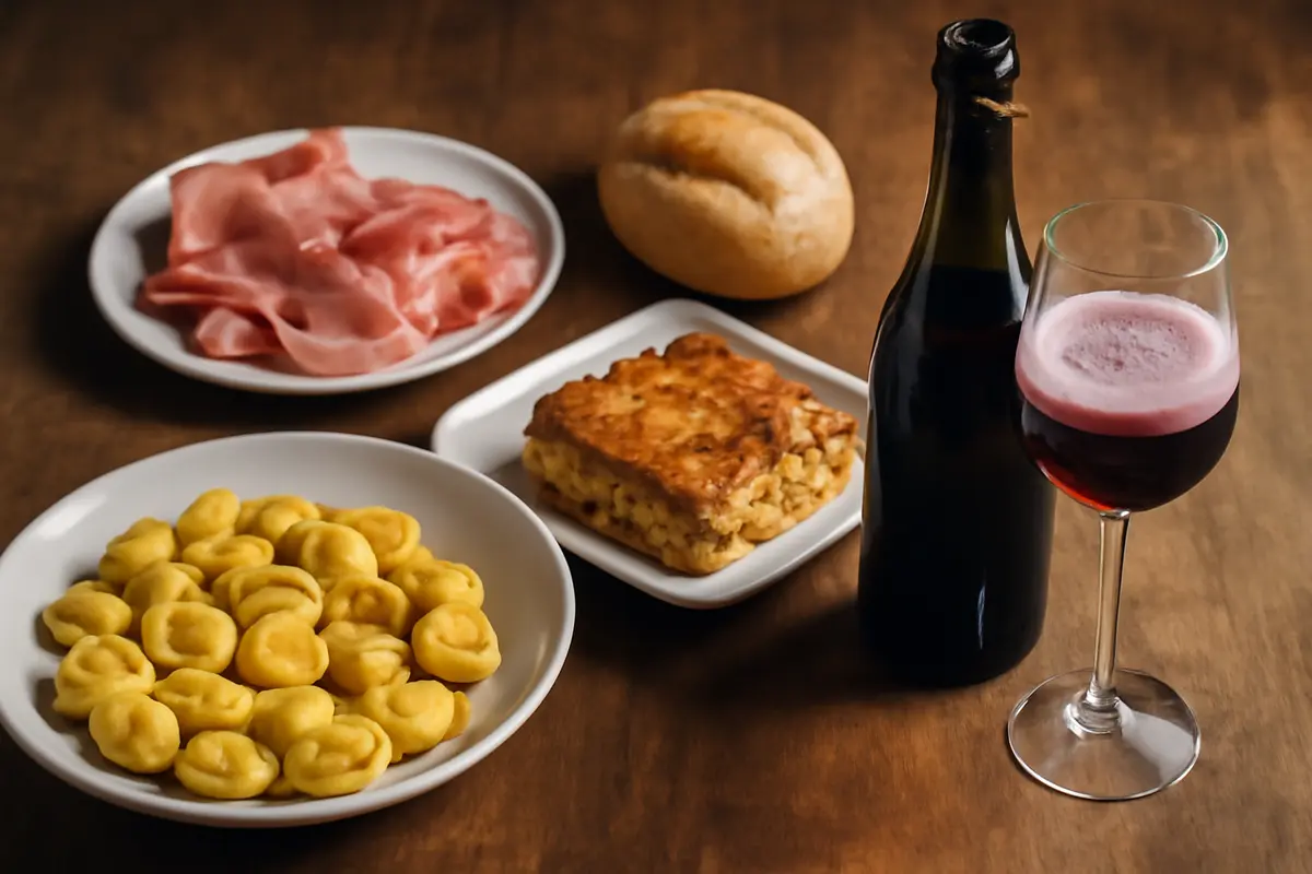 Lambrusco e piatti emiliani: il dettaglio che rende l’accoppiata indimenticabile in tavola