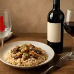 Il vino perfetto per il risotto ai funghi: evita l’abbinamento che appiattisce il gusto