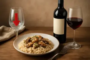 Il vino perfetto per il risotto ai funghi: evita l’abbinamento che appiattisce il gusto