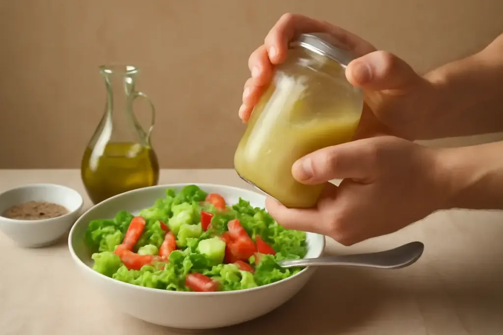 Emulsionare i condimenti: il piccolo gesto che trasforma una semplice insalata italiana