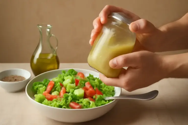 Emulsionare i condimenti: il piccolo gesto che trasforma una semplice insalata italiana