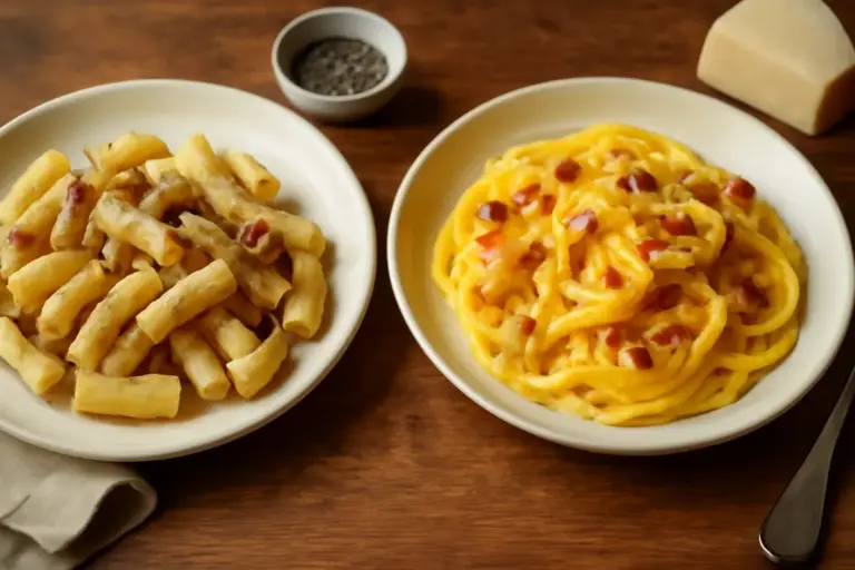 Perché la pasta alla gricia è diversa dalla carbonara? Il particolare che la distingue