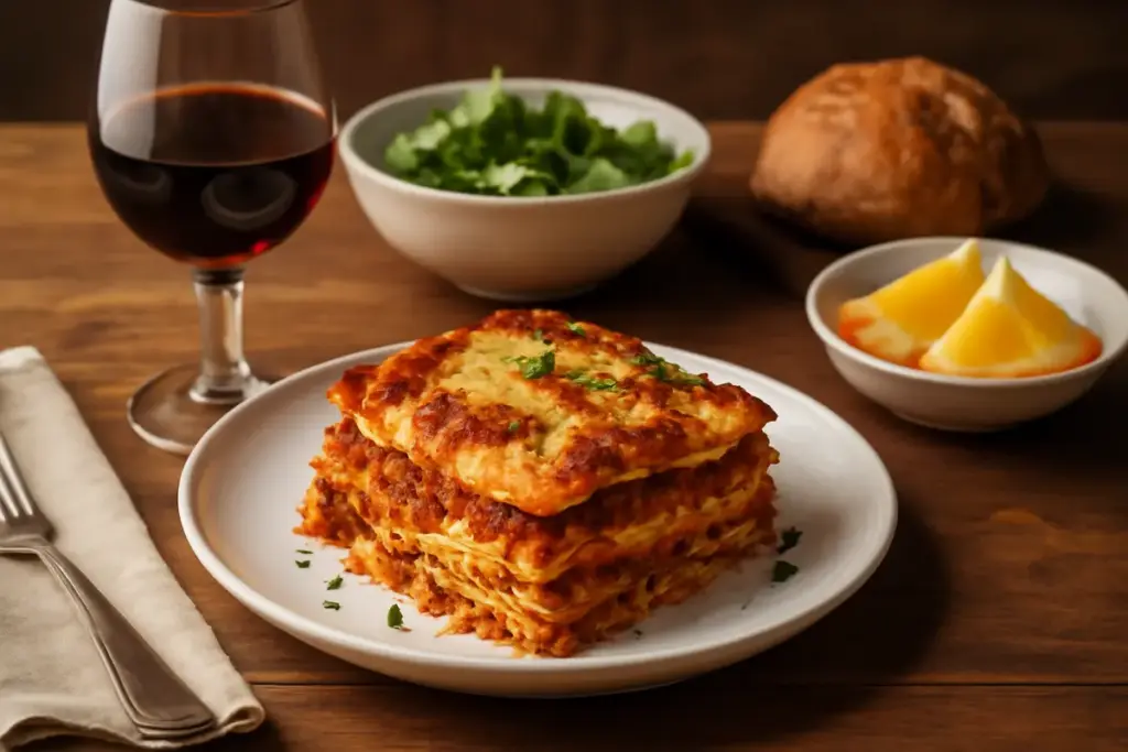 Cosa servire con la lasagna alla bolognese? L’abbinamento che esalta struttura e sapore del ragù