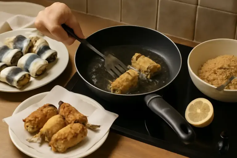 Come friggere le sarde a beccafico palermitane? Il metodo tradizionale per evitare l’unto