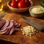 Affettare a coltello o tritare? Il dettaglio che cambia gusto e texture nella cucina tradizionale
