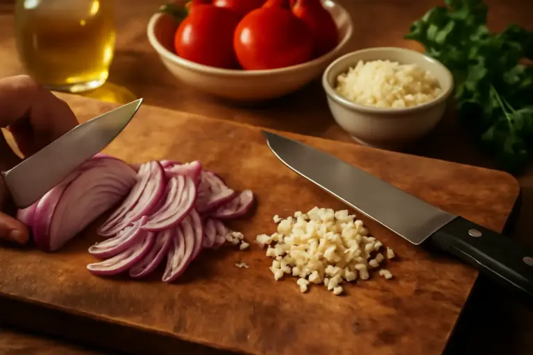 Affettare a coltello o tritare? Il dettaglio che cambia gusto e texture nella cucina tradizionale