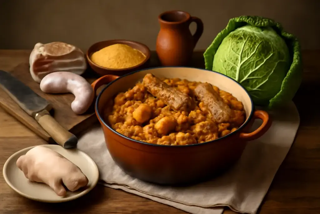 La cassoeula lombarda: storia, preparazione e l’ingrediente che la rende unica
